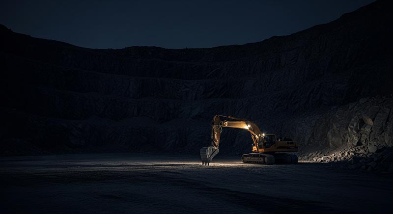 A Protrack GPS-megoldás segítségével megakadályozza a hatalmas berendezések betörését távoli bányászati ​​webhelyeken